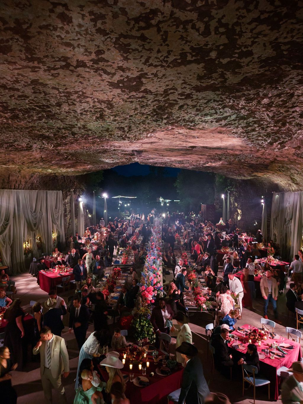 Image may contain Indoors Fun Urban Hall Adult Person and Banquet