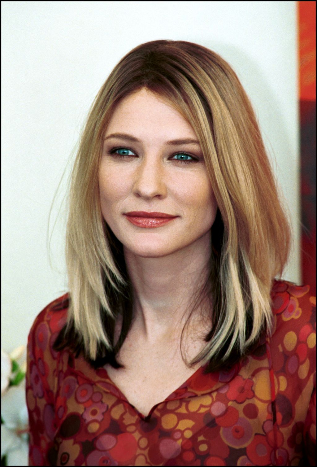 Image may contain Cate Blanchett Blonde Hair Person Adult Face Head Photography Portrait and Hairdresser