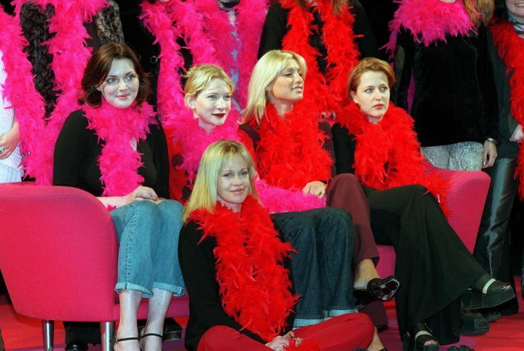 Image may contain Melanie Griffith Cate Blanchett Gillian Anderson Dani Behr Face Head Person and Photography