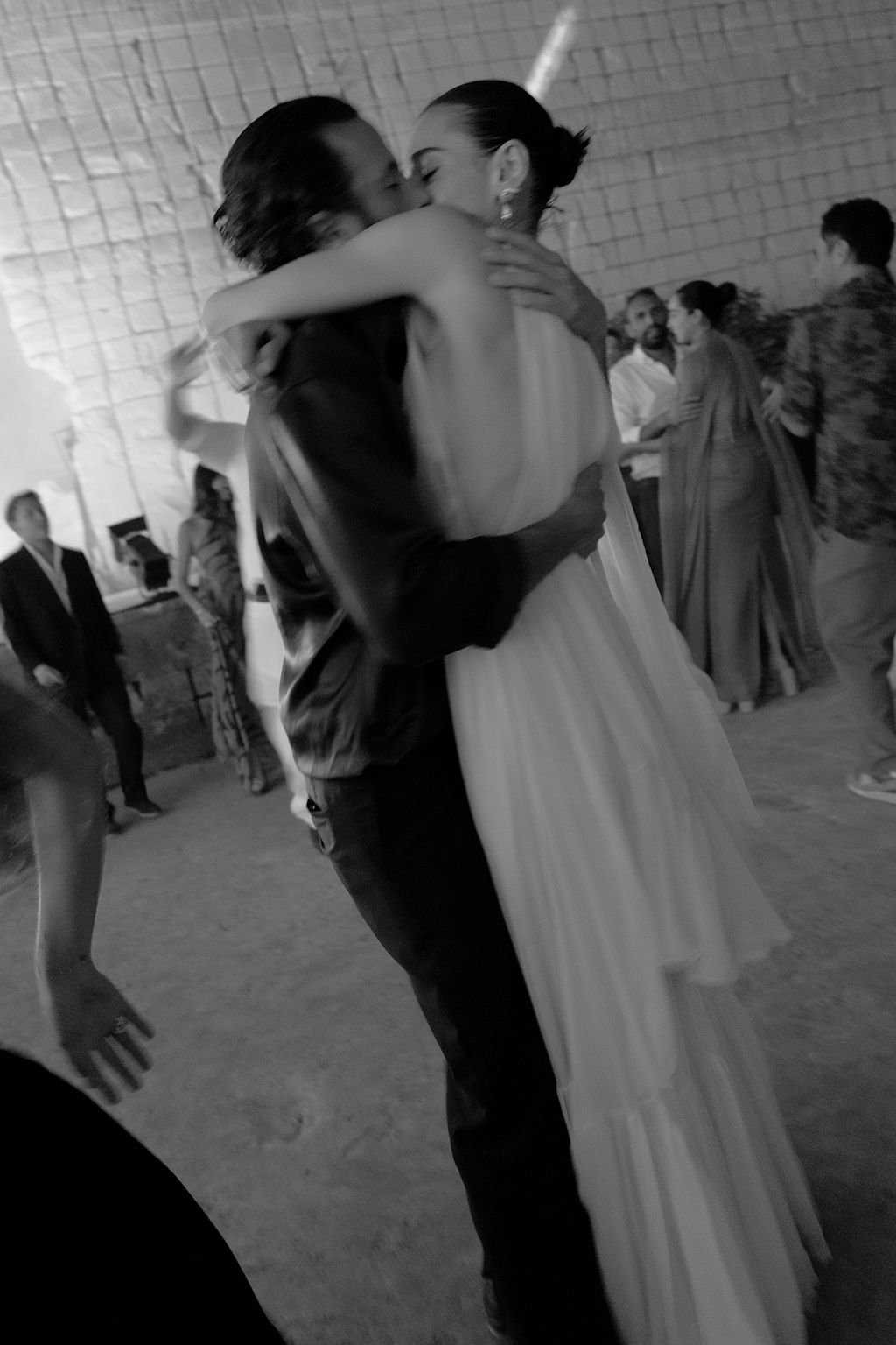 Image may contain Dancing Leisure Activities Person Clothing Dress Formal Wear Fashion Gown Adult and Wedding