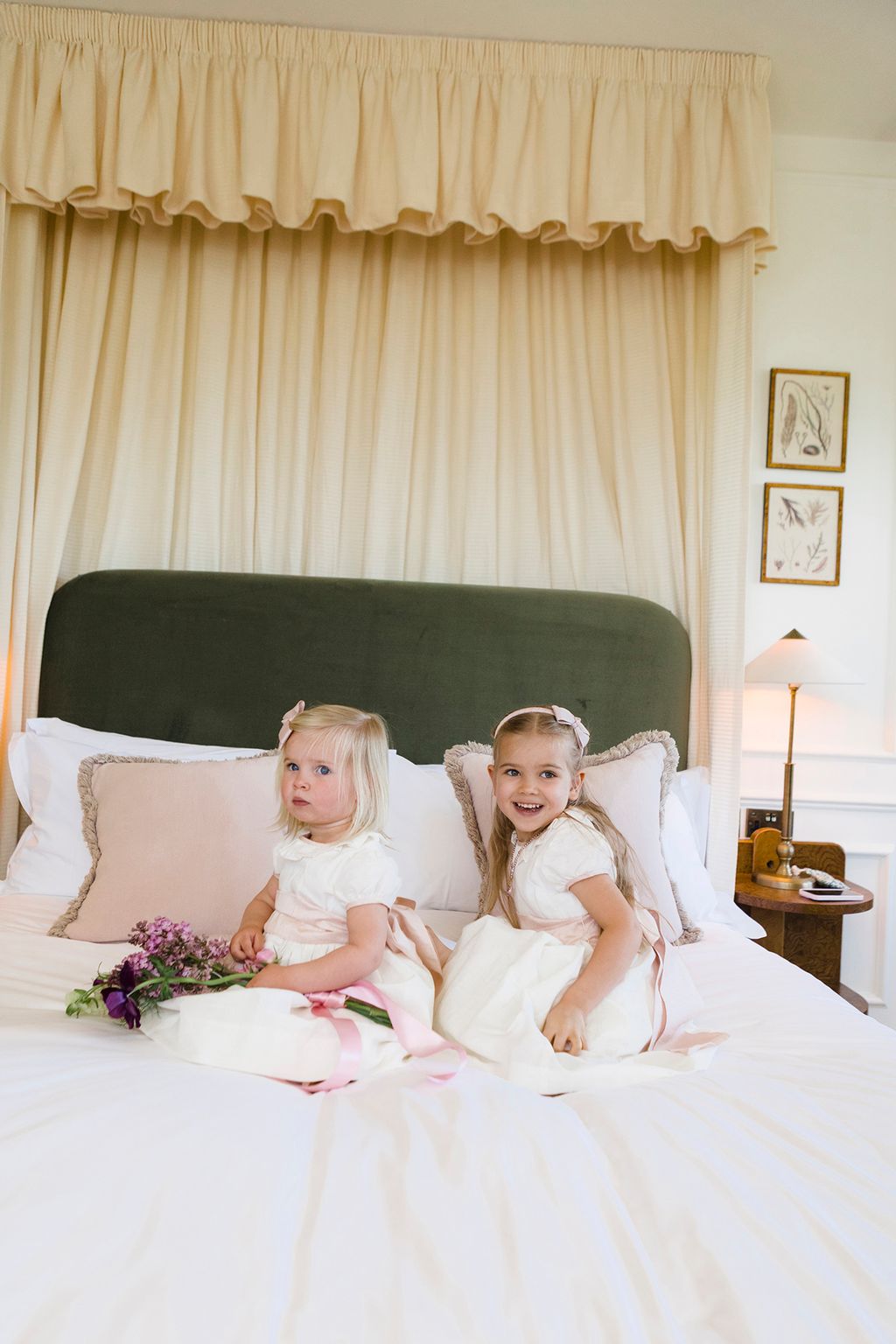 Image may contain Cushion Home Decor Face Head Person Photography Portrait People Baby Bed Bedroom and Furniture