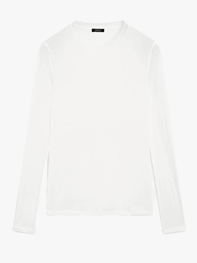 Image may contain Clothing Long Sleeve Sleeve TShirt and Shirt