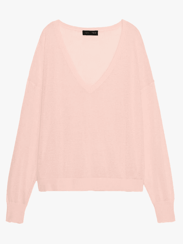 Image may contain Clothing Knitwear Sweater Long Sleeve Sleeve Sweatshirt and Blouse