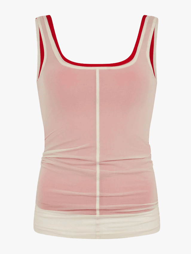 Image may contain Clothing Tank Top Vest and Undershirt