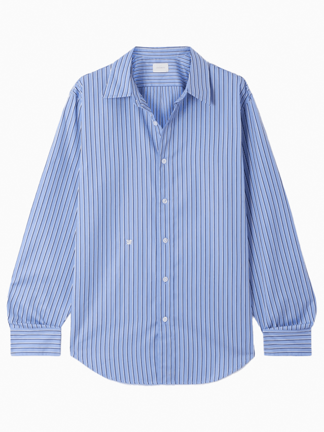 Image may contain Clothing Shirt Long Sleeve Sleeve and Dress Shirt