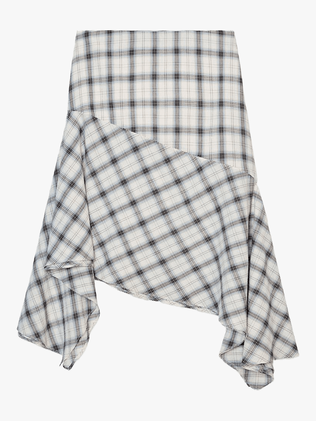 Image may contain Clothing Coat Blanket and Tablecloth