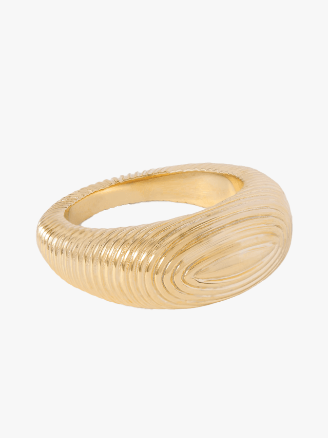 Image may contain Accessories Jewelry Ornament Gold and Ring