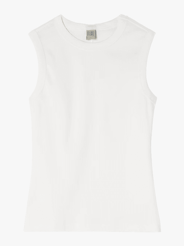 Image may contain Clothing Undershirt Vest and Tank Top