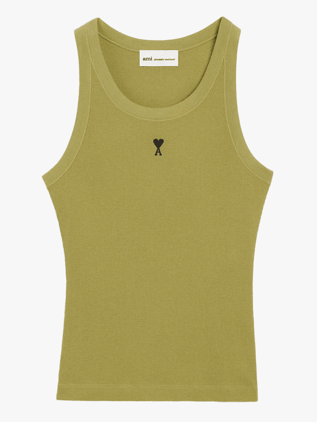 Image may contain Clothing Undershirt Vest and Tank Top