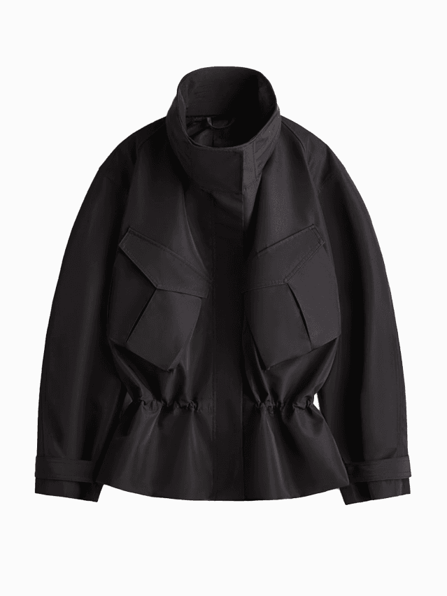 Image may contain Clothing Coat Jacket Long Sleeve and Sleeve