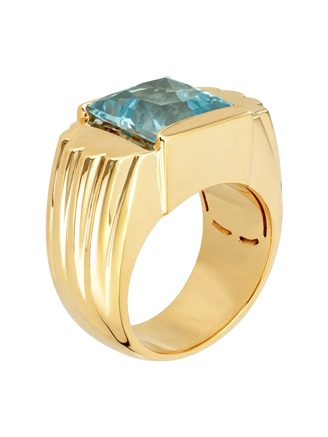 Image may contain: Accessories, Jewelry, Ring, Diamond, Gemstone, and Plate